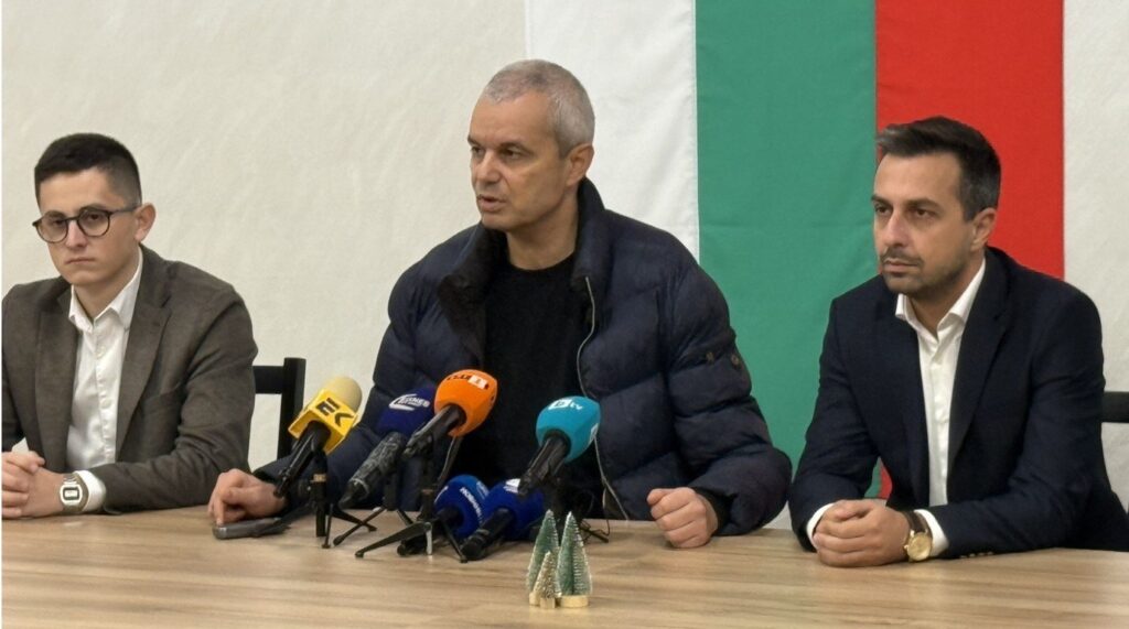 Костадин Костадинов: Не трябва да отстъпваме, докато коалиция „Наглите“ не подаде оставка