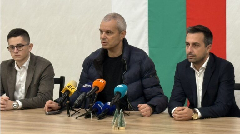 Костадин Костадинов: Не трябва да отстъпваме, докато коалиция „Наглите“ не подаде оставка