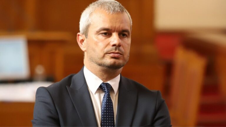 Костадин Костадинов: Не признаваме поетия от премиера ангажимент България да изпраща военни кораби в Черно море