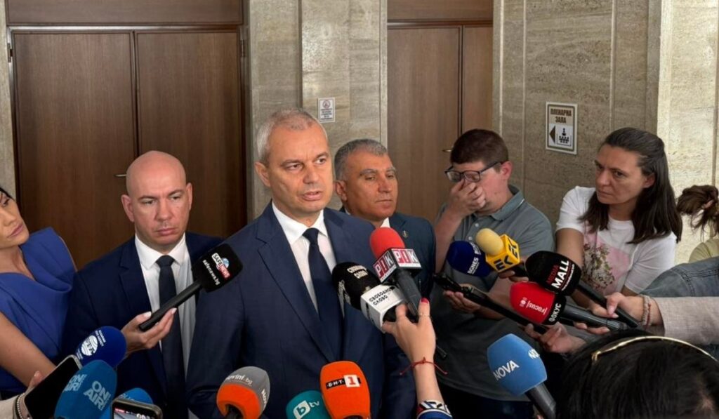 Костадин Костадинов: С два проекта на решение “Възраждане” предлага спирането на продажбата и реекспорта на оръжия за Украйна