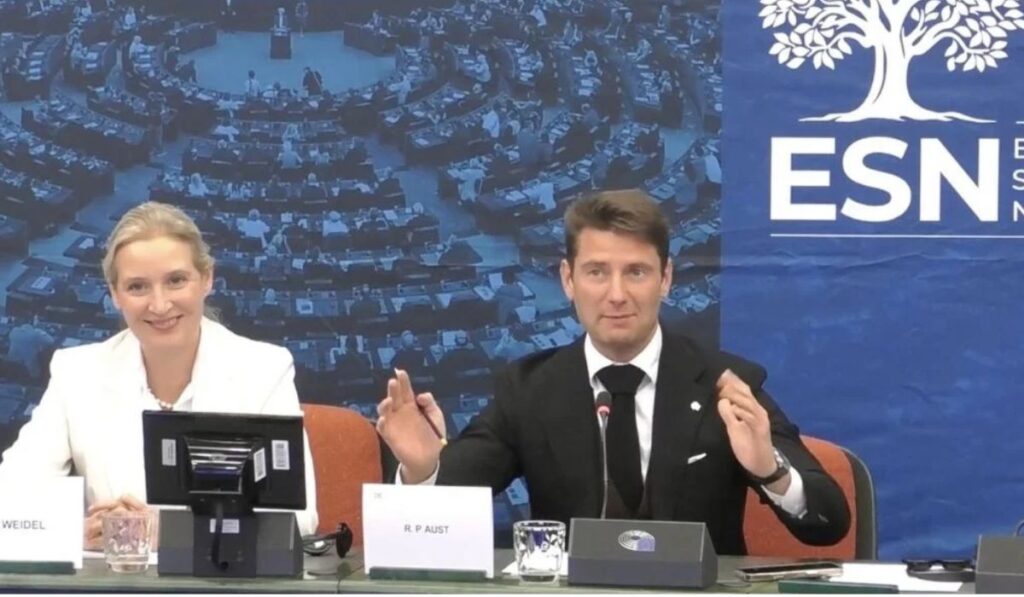 Дискусията в Европейския парламент на Алис Вайдел беше открита с призив за подкрепа към "Възраждане"